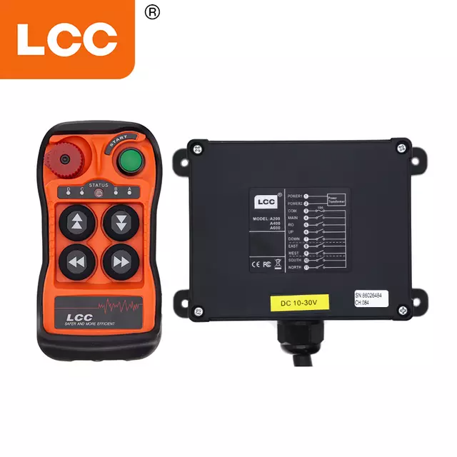 The LCC QA400 Radio Crane Remote Control for Concrete Pumps & Cranes