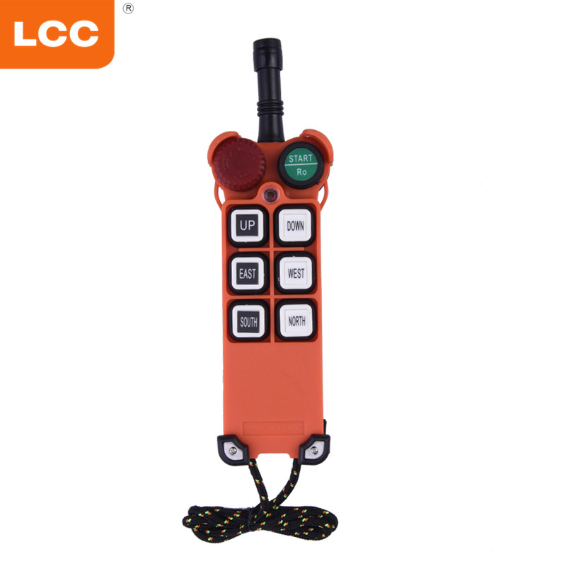 F21-E1 Industrial Wireless Trunk Cranes Remote Control with Emergency Button