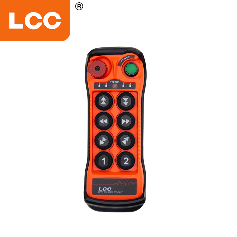 Manufacturer LCC QA800 8 Button Industrial Truck Crane Wireless Radio Switch Controller Radio Controls for Lifting