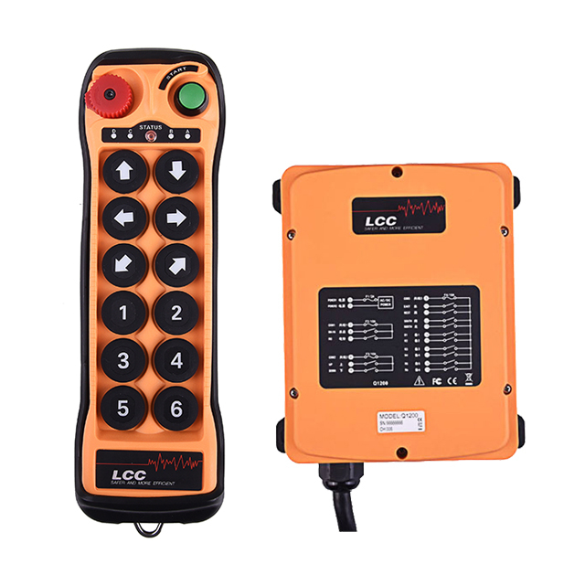 Q1212 Industrial 110V 220V 380V Winch Electric Hoist Crane Wireless Remote Control