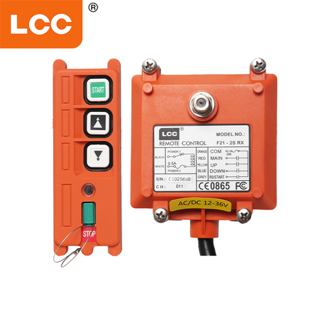 F21-2S 240v Electric Hoist Overhead Crane Wireless Remote Control 