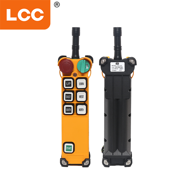 F24-6D Wireless Crane Push Button Pendants Traveling Mechanism Remote Control