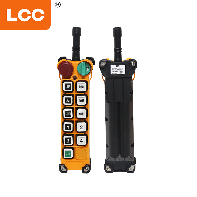 F24-10D Double Speed Industrial Crane Wireless Transmitter Receiver Remote Control
