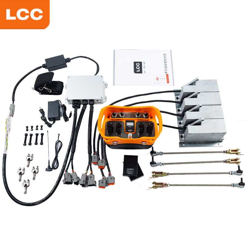 2024 New LCC Manual Automatic Integration Joystick Truck Mounted Crane Wireless Remote Control