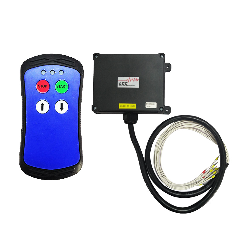A200 2 buttons radio remote control and transmitter for winch crane