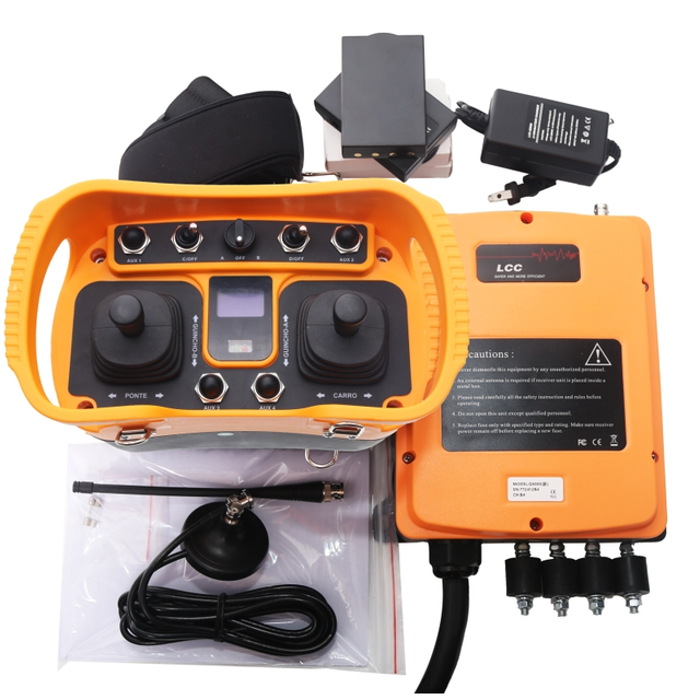 433 Mhz UHF LCC Q5000+ Tower Crane Joystick Industrial Wireless Remote Control for Crane Heavy Equipment