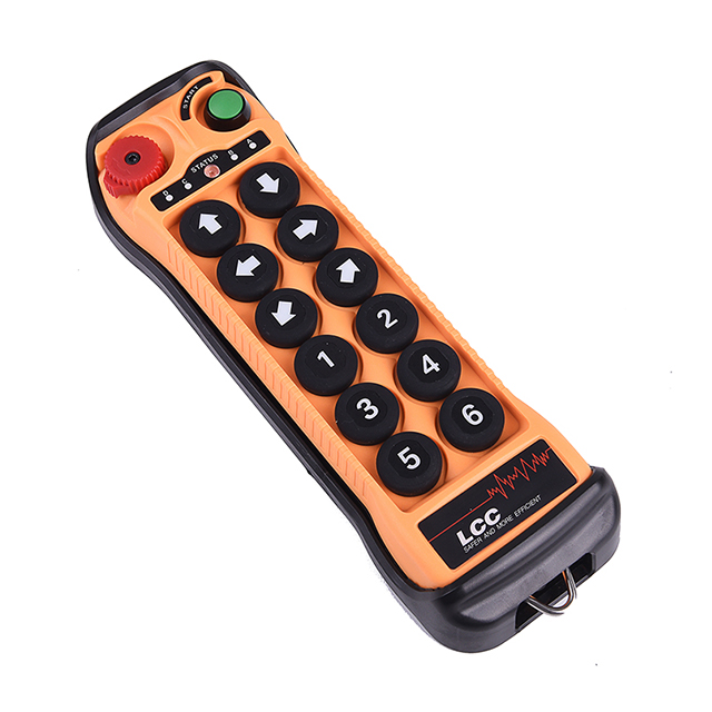 Q1212 General Double Speed 12 Buttons 5 Ton Electric Chain Hoist Wireless Remote Control