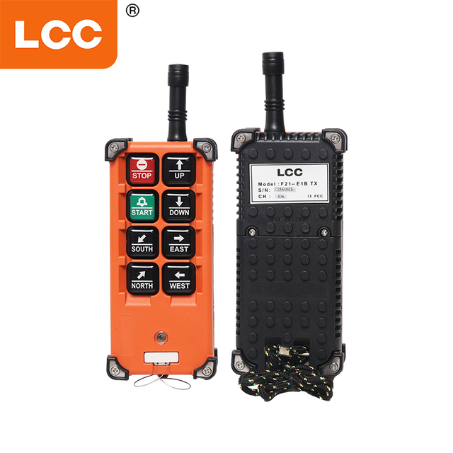 F21-E1B 6 Channel Crane Radio Remote Control for Overhead Crane