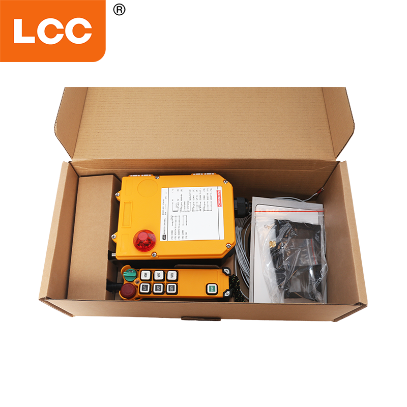 F24-6S 6 Buttons Rf 24 Volt System Industrial Radio Remote Control 