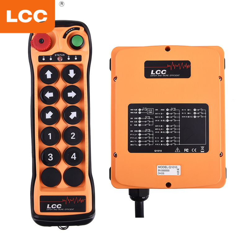 Q1010 Low-price Industrial 10 Button Radio Remote Control for Crane 