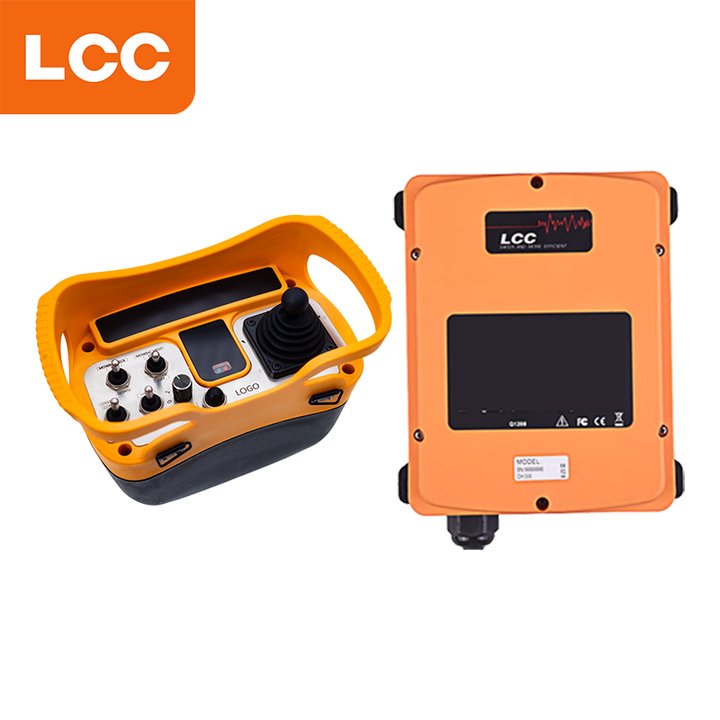 LCC Manufacturer Customization Waterproof Wireless Joystick Industrial Radio Cropper Mower Remote Control