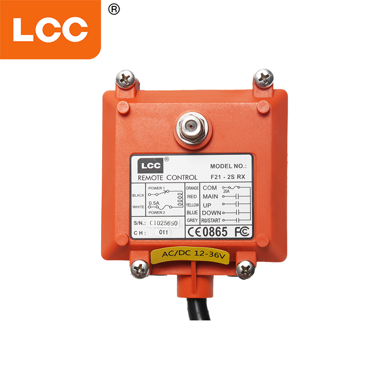 F21-2S 220v 2 Buttons Wireless Industrial Remote Control Switch