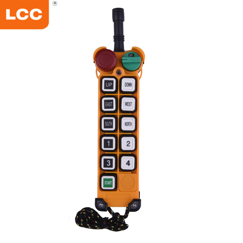 F24-10D 315HZ Industrial Wireless Trailer Parts Switches Crane Radio Remote Control IP65