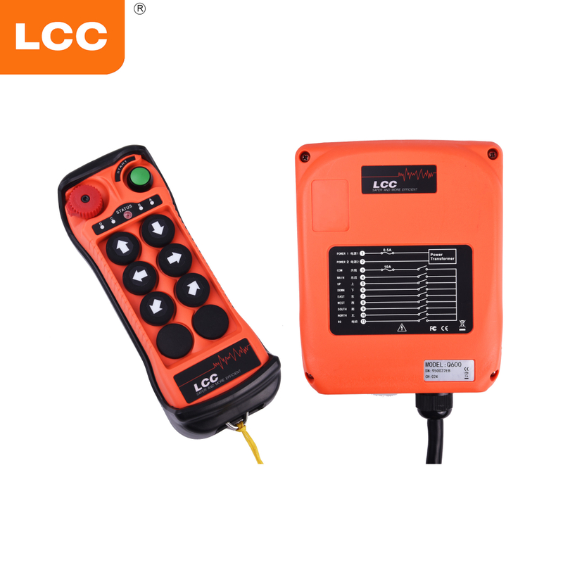 Q600 LCC Single Step Winch Overhead Crane Industrial Wireless Remote Control