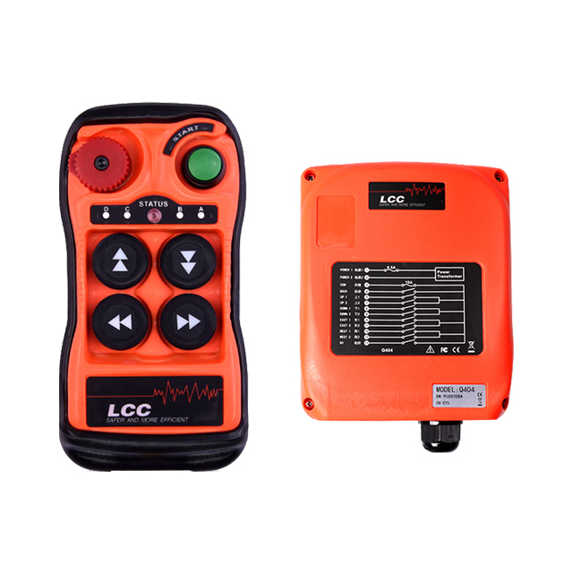 Q404 48V Double Speed Industrial Radio Remote Control for Eot Crane