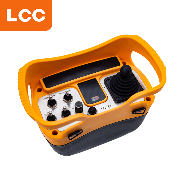 LCC Manufacturer Customization Waterproof Wireless Joystick Industrial Radio Cropper Mower Remote Control