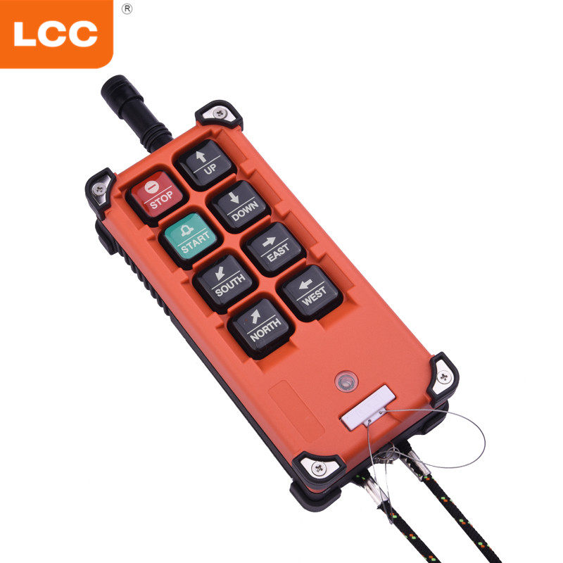F21-E1B IP65 6 Keys Waterproof Industrial Wireless Remote Control 