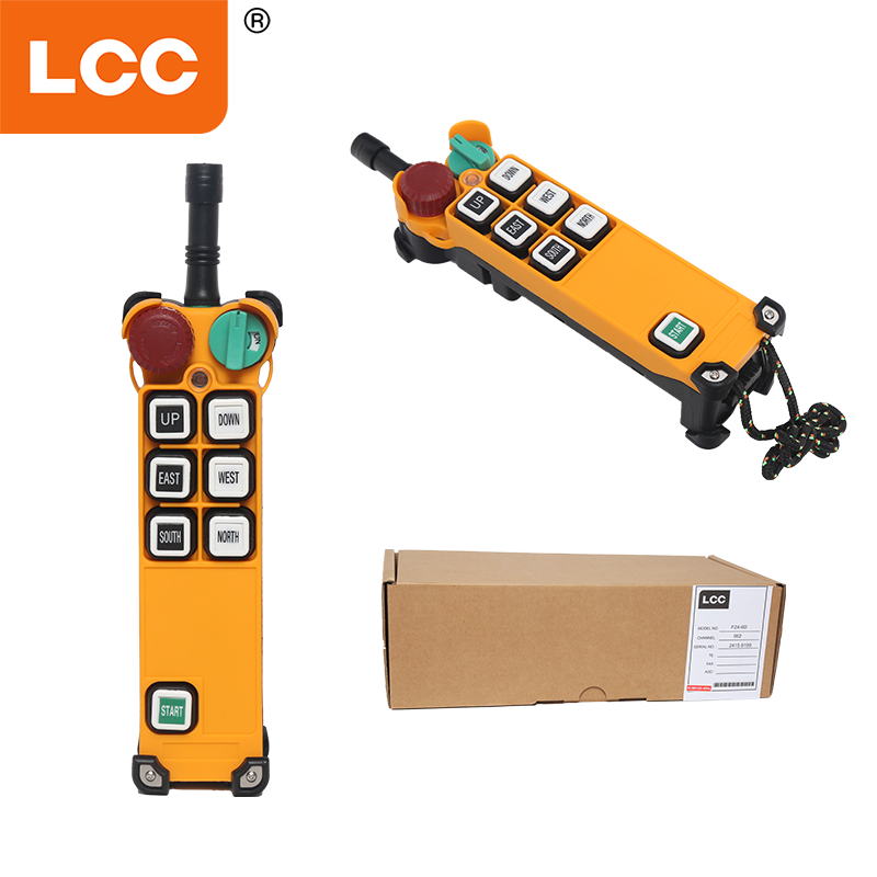 F24-6D 315mhz Wireless Overhead Crane Industrial Remote Control