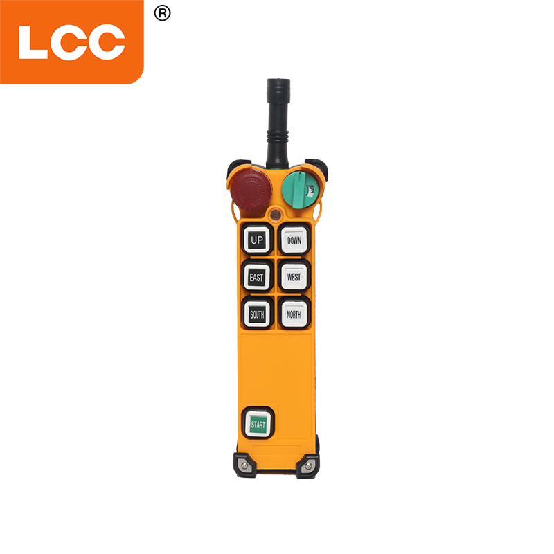 F24-6S 6 Buttons Rf 24 Volt System Industrial Radio Remote Control 