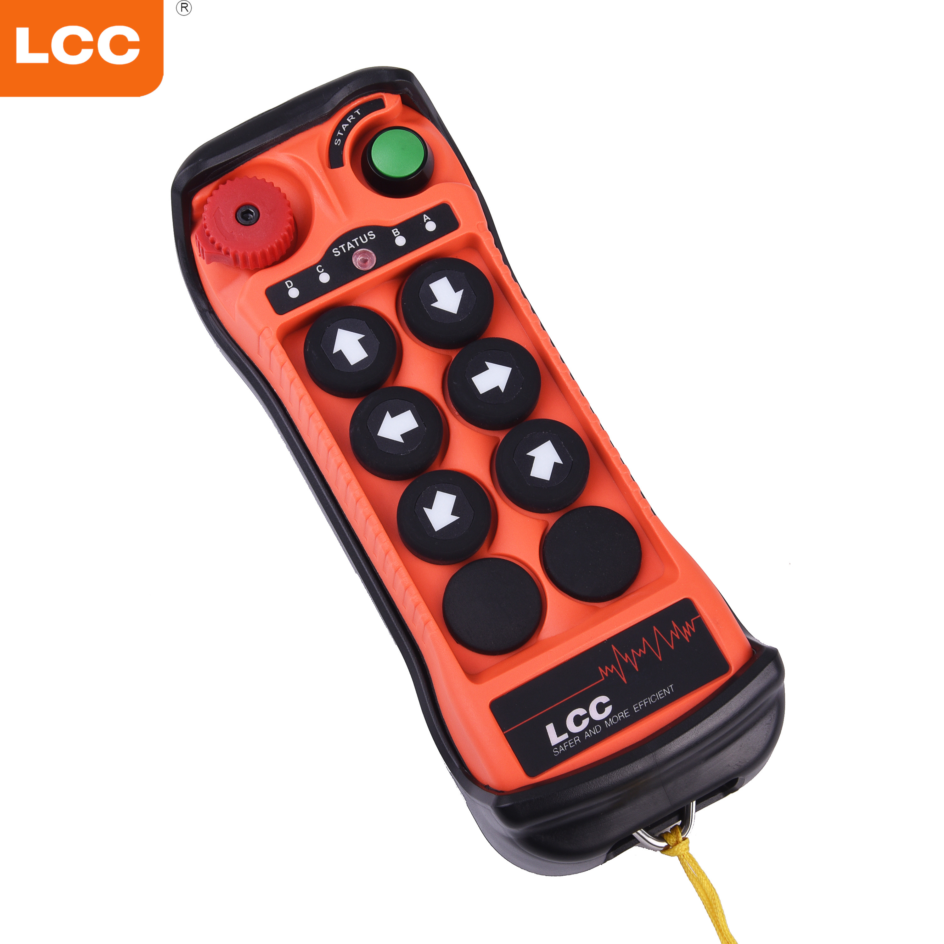 Q600 rf wireless radio switch remote control industrial crane button remote control LCC remote controller