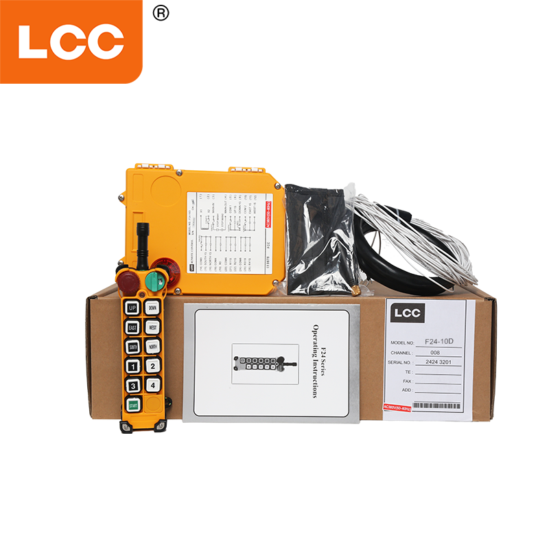 F24-10D Industrial Wireless Overhead Crane Remote Control Switch