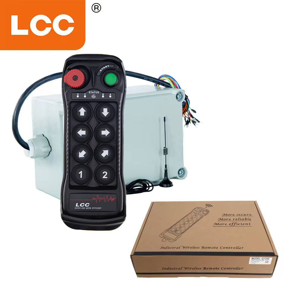 LCC BQ800 8-button Single Speed Anti-explosion Explosion Proof Wireless Remote Control for Hoist Crane Hazadous Areas