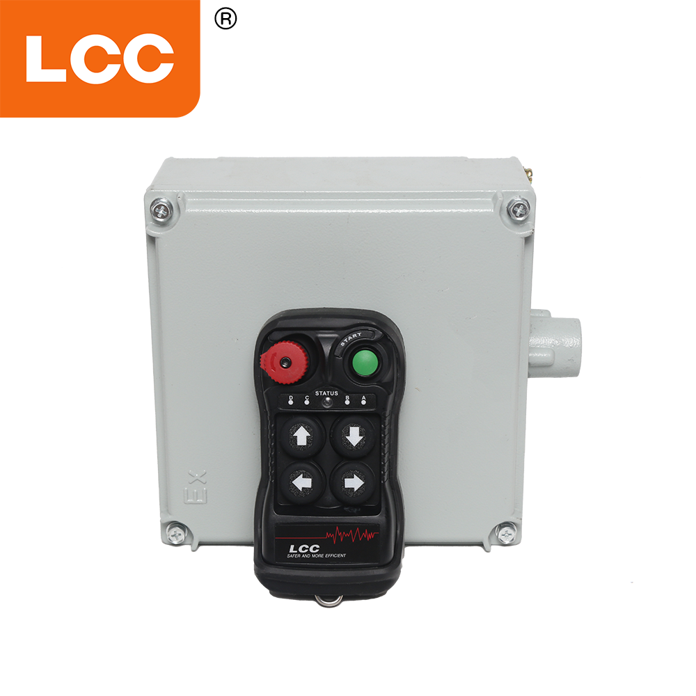 LCC BQ400 IP65 Flamproof Explosion Proof Anti-explosion Single Speed Crane Remote Control