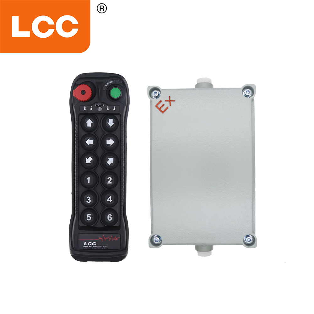 LCC BQ1200 Explosion Proof Wireless Hydraulic Equipment Anti-explosion Remote Control for Hoist Lifting Equipment