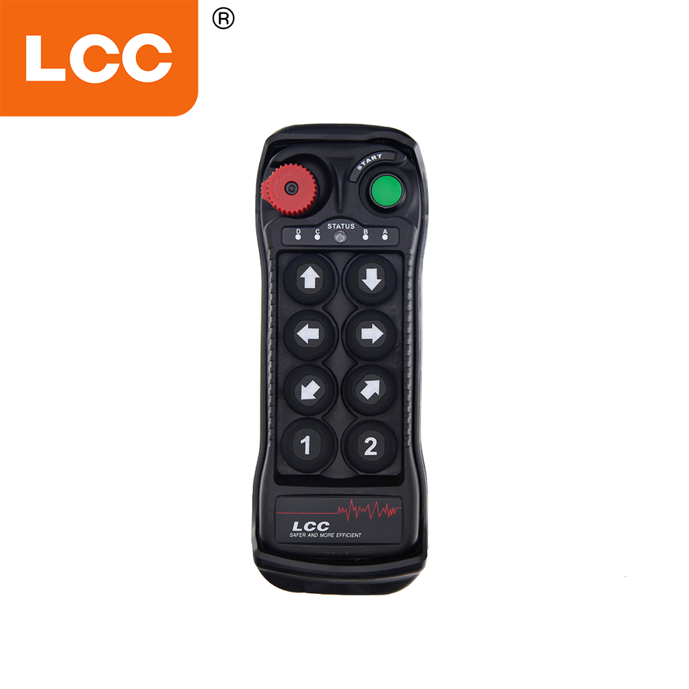 LCC BQ800 8-button Single Speed Anti-explosion Explosion Proof Wireless Remote Control for Hoist Crane Hazadous Areas
