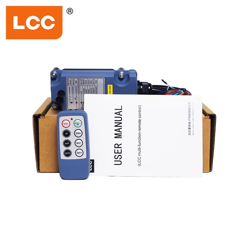 LCC SAGA1-L8 Industrial Wireless Remote Control for Crane Hydraulic Equipment