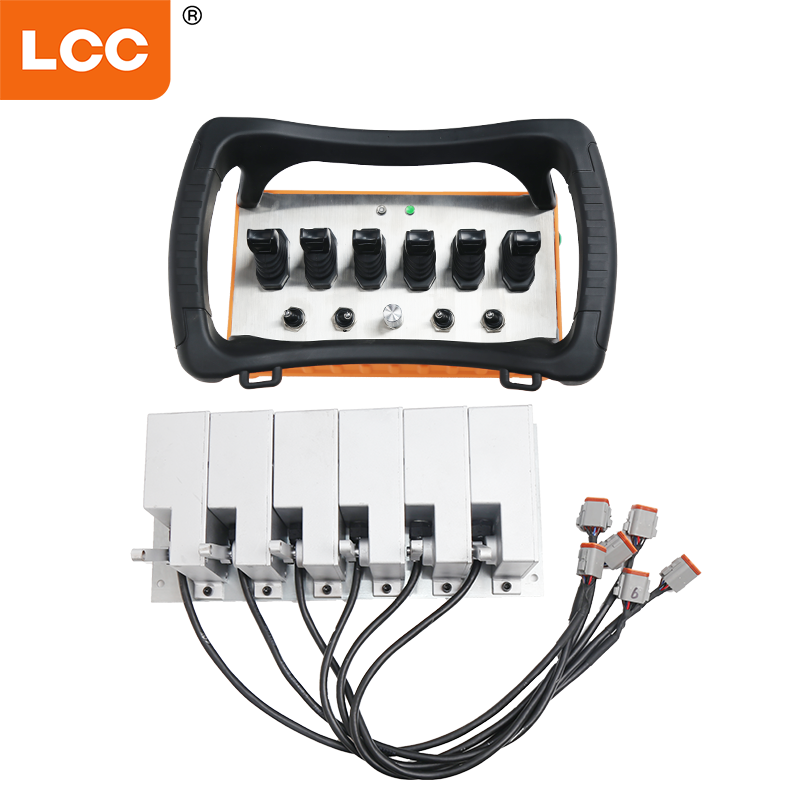 BT600 Custom Wireless Remote Control for Truck-Mounted Cranes with Proportional Joysticks, Analog Control & Manual/Automatic Modes