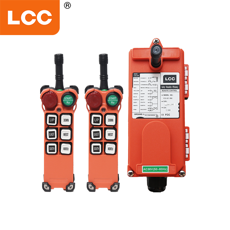 F21-E1 24 Volt Industrial Chain Hoist Crane Radio Remote Control