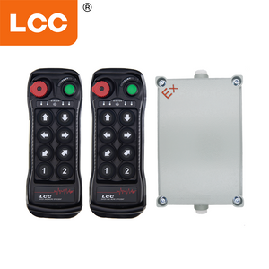 LCC BQ800 8-button Single Speed Anti-explosion Explosion Proof Wireless Remote Control for Hoist Crane Hazadous Areas
