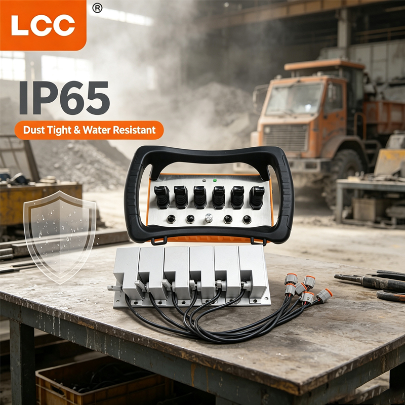 BT600 Custom Wireless Remote Control for Truck-Mounted Cranes with Proportional Joysticks, Analog Control & Manual/Automatic Modes