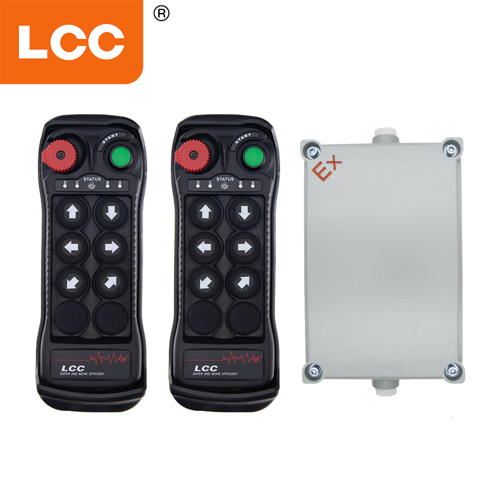 LCC BQ600 Safe Explosion Proof Wireless Remote Control for Crane Industrial Equipment Hazadous Areas