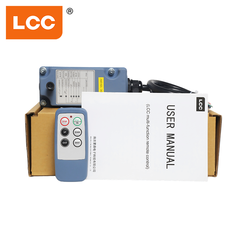 LCC SAGA1-L6 4-button Singel Speed Wireless Industrial Radio Remote Control System Rugged Remote Controller for Hoist Crane