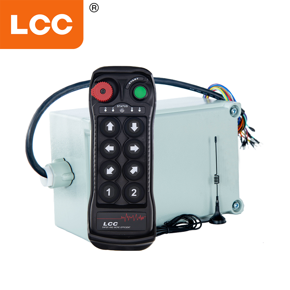 LCC BQ800 8-button Single Speed Anti-explosion Explosion Proof Wireless Remote Control for Hoist Crane Hazadous Areas