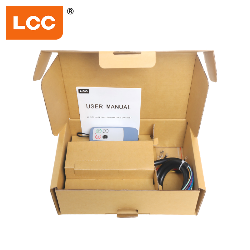 12V 24V LCC SAGA1-L4 4-button Single Speed Remote Control Sytem Tower Winch Radio Crane Remote Control