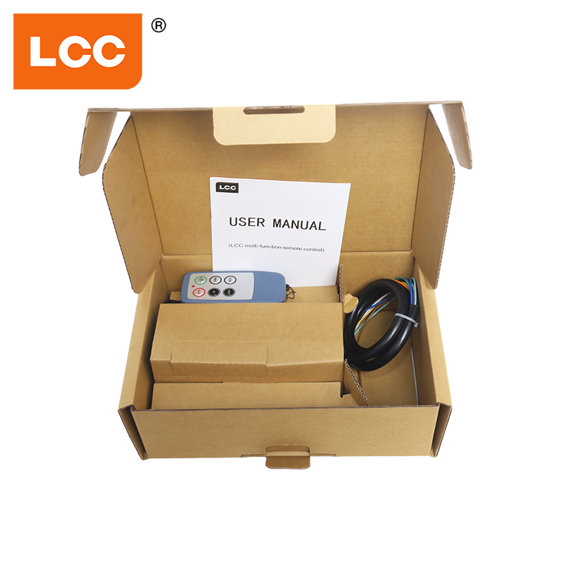 LCC SAGA1-L6 4-button Singel Speed Wireless Industrial Radio Remote Control System Rugged Remote Controller for Hoist Crane