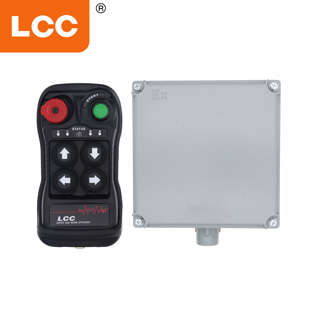 LCC BQ400 IP65 Flamproof Explosion Proof Anti-explosion Single Speed Crane Remote Control
